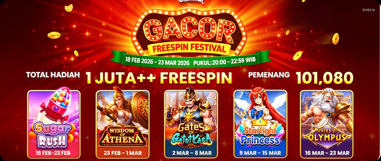 Login intro Sekarang Bonus Melimpah
